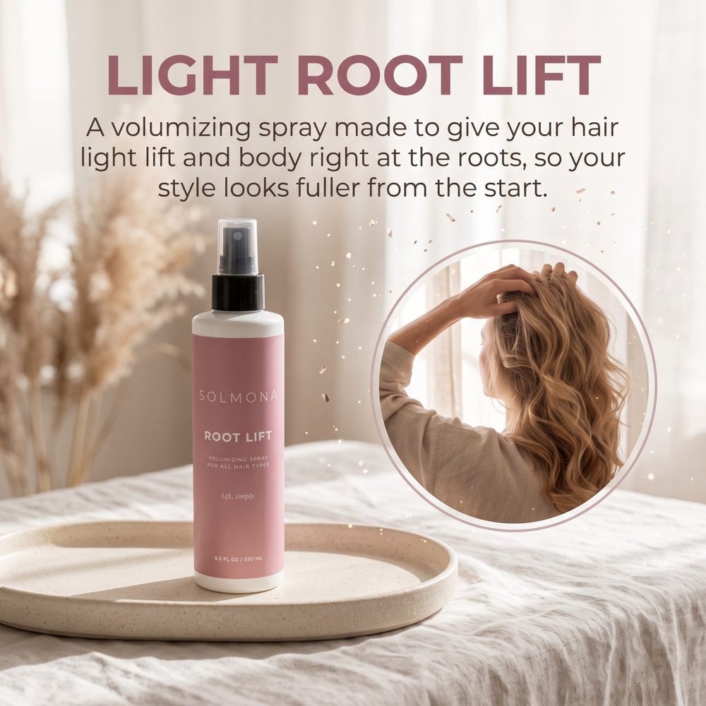 After: a revamped listing image for Solmona Root Lift